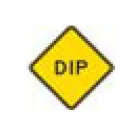 W-Series Black on Yellow Warning Sign - Parking & Traffic Safety