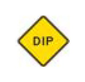 W-Series Black on Yellow Warning Sign - Parking & Traffic Safety - Image 1