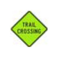 W-Series Black on Fluorescent Yellow-Green Warning Sign