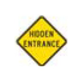 W-Series Black on Yellow Warning Sign, Parking and Custom Signs - Image 1