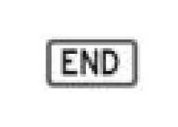 Black on White M Series Route Marker & Auxiliary Sign - Image 1