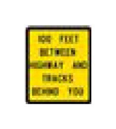 High-Visibility W-Series Black on Yellow Warning Sign - Parking and Custom Signs - Image 1