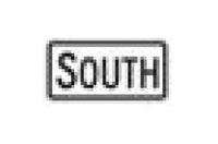 Sign Solutions M-Series Black on White Route Marker & Auxiliary Sign