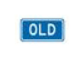 M Series White on Blue Route Marker & Auxiliary Sign - Image 1
