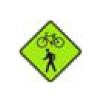 W-Series Black on Fluorescent Yellow-Green Warning Sign - Parking & Custom Signs
