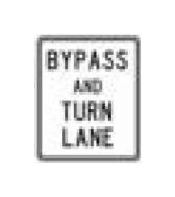 R-Series Black on White Regulatory Sign - 30x36 in - Image 1