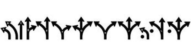 Lane-Use Control Sign - R3-8 Series 48x30 & 54x30 in - Image 2