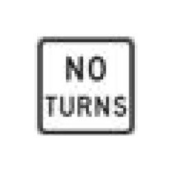 R-Series Black on White Regulatory Sign - 36 x 36 in, Expressway - Image 1