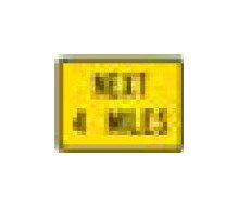 Black Warning Sign for Parking - W-Series - Image 1