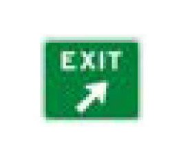 E Series Expressway and Freeway Guide Sign - White on Green, 72 x 60 in. - Image 1