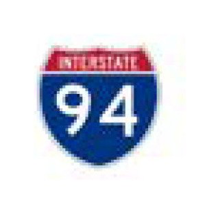 Route Marker Sign Solutions M-Series - White on Red and Blue - Image 1