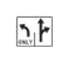 Lane-Use Control Sign - R-Series Regulatory Signs - Image 1