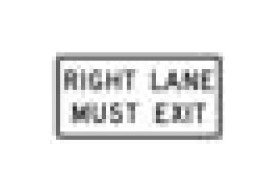 R-Series Black on White Regulatory Sign for Institutional Use - Image 1