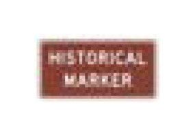 D Series White on Brown Conventional Road Guide Sign - 36 x 18 in - Image 1