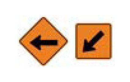 W-Series Black on Orange Warning Sign - Parking & Custom Signs - Image 1