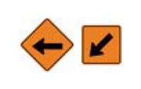 W-Series Black on Orange Warning Sign - Parking & Custom Signs