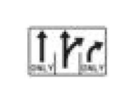 48x30 Lane-Use Control Sign - R-Series Regulatory Signs - Image 1