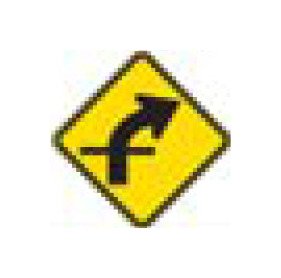 W-Series Black on Yellow Warning Sign - Parking & Custom Use - Image 1
