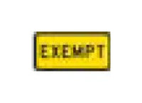 High-Visibility Black on Yellow Warning Sign - W-Series