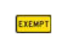 High-Visibility Black on Yellow Warning Sign - W-Series - Image 1