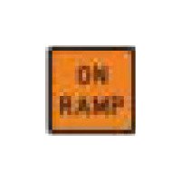 W-Series Black on Orange Warning Sign - 36x36 inches - Image 1
