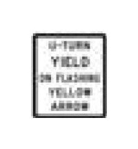 R-Series Black on White Regulatory Sign