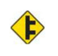 Black on Yellow Warning Sign - W-Series