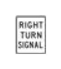 Regulatory Sign - R-Series Black on White Color - Image 1