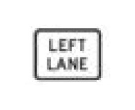 Route Marker & Auxiliary Sign - M Series (Black or Green on White) - Image 1