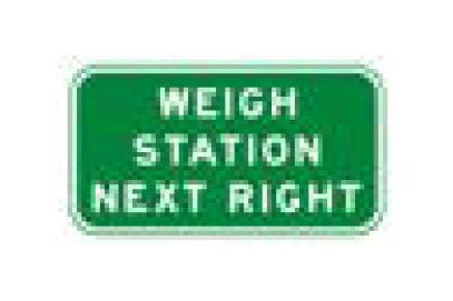 Highway Guide Sign - White on Green, D Series - Image 1