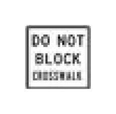R-Series Black on White Color Regulatory Sign - Parking and Custom Signs - Image 1