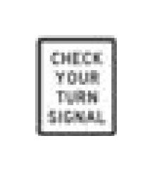 24x30 in R-Series Black on White Regulatory Sign - Image 1