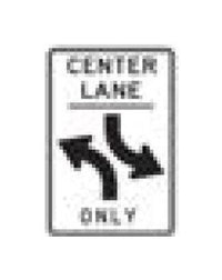 R-Series Black on White Regulatory Sign - Parking and Custom Signs