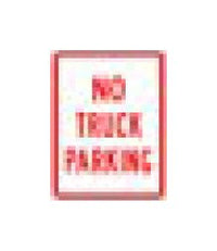 R-Series Red on White Color Regulatory Sign, 18 x 24 in
