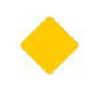 18x18 Black on Yellow Miscellaneous/Object Marker Sign - OM Series - Image 2