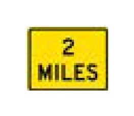 High-Visibility W-Series Black on Yellow Warning Sign for Parking & Traffic Control - Image 1