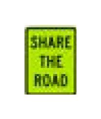 W-Series Fluorescent Yellow-Green Warning Sign - Image 1