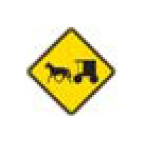 W-Series Black on Yellow Warning Sign - Institutional Grade - Image 1