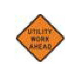 W-Series Black on Orange Warning Sign - Parking/Custom Signage - Image 1