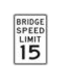 R-Series Black on White Regulatory Sign - 24x36 Inches