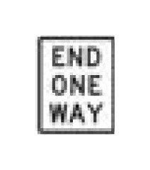 R-Series Black on White Regulatory Sign - Parking and Custom Use - Image 1