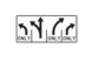66x30 Lane-Use Control Sign - R3-8 Series - Image 1