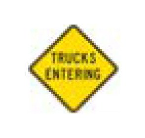 W-Series Black on Yellow Warning Sign - Parking & Custom Signage - Image 1