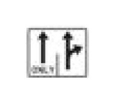 Regulatory Lane-Use Control Sign - 36 x 30 in - Image 1