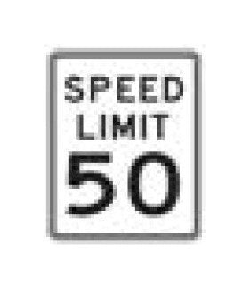 R-Series Black on White Regulatory Sign - Parking & Custom Signs - Image 1