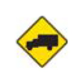 W-Series Black on Yellow Warning Sign - Institutional Grade - Image 1
