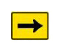 W-Series Black Warning Sign for Parking and Custom Use