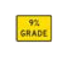 W-Series Black on Yellow Warning Sign - 24x18 in - Image 1
