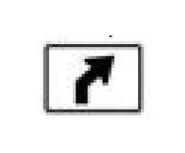 M Series Route Marker Sign - Black or Green on White - Image 1
