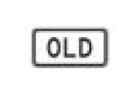 M Series Route Marker & Auxiliary Sign, Black on White - Various Sizes